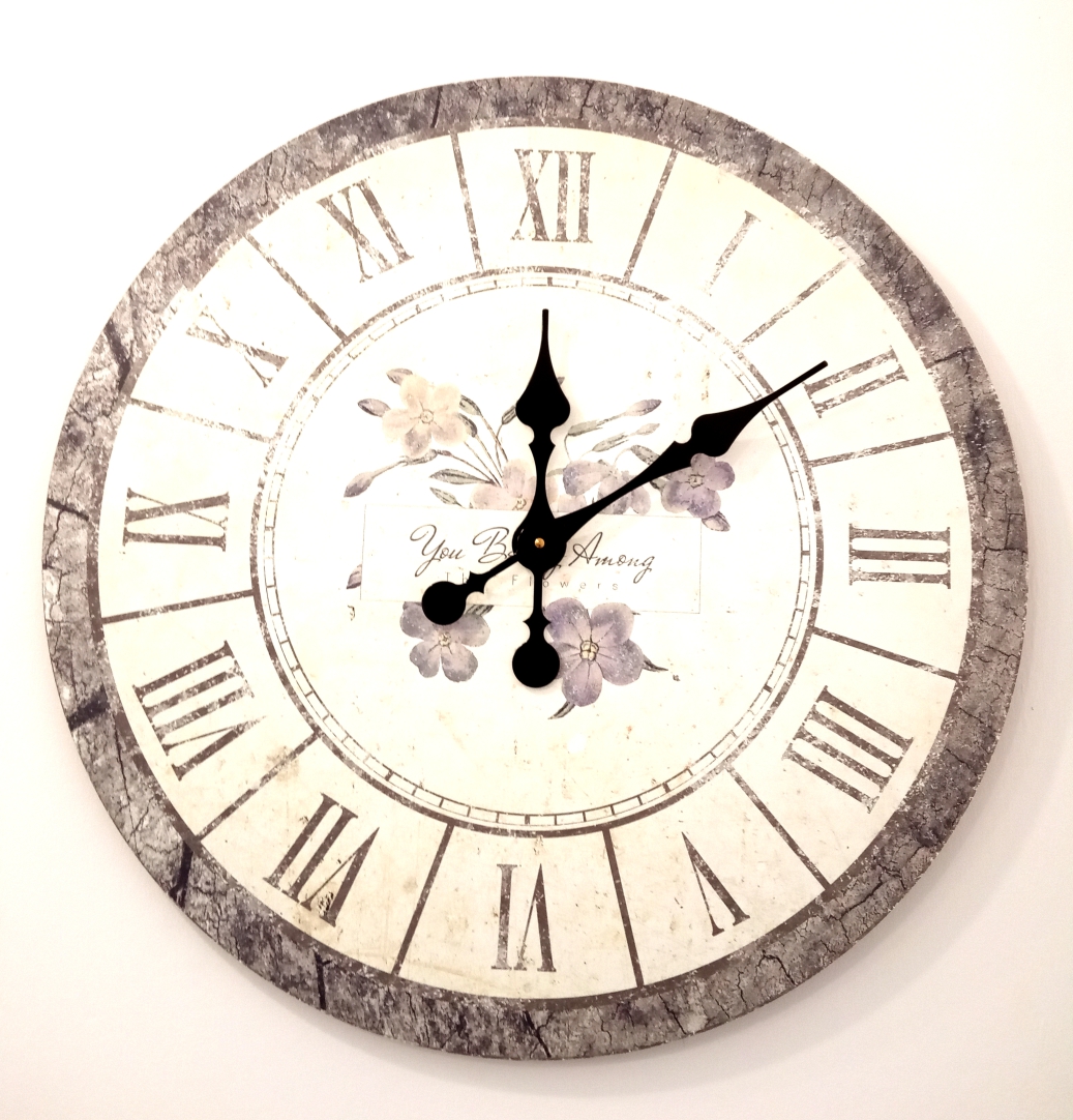 04_1a Wall Clock Myosotis 60 cm - Image 1
