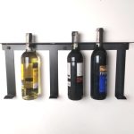 metal wine rack Cote