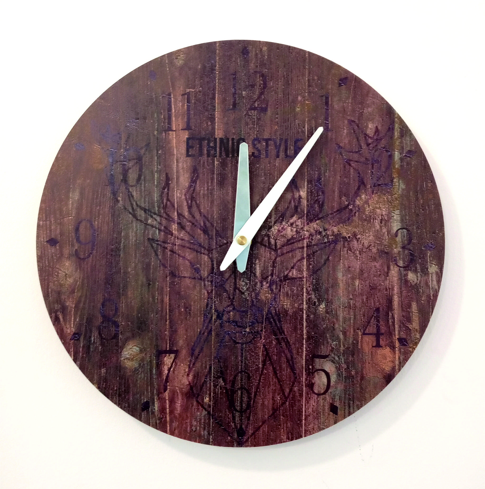 102_1a Wall Clock Deer 30 cm - Image 1