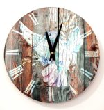 Wall Clock Humming Bird 30 cm