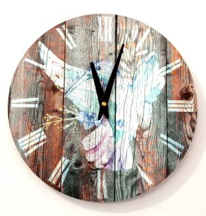 Wall Clock Humming Bird 30 cm