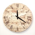 Wall Clock Kitty 30 cm