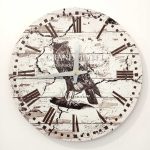 Hanging Clock Owl 30 cm