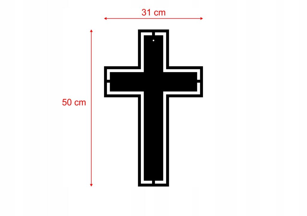Wall Cross KNS014 50 cm - Image 4