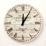 Hanging Clock Village 30 cm