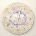 Wall Clock Lavender 30 cm