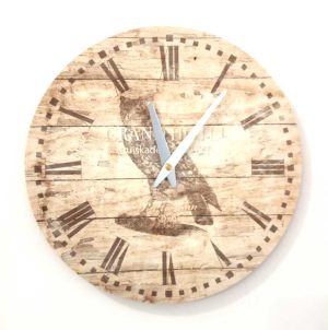 Hanging Clock Owl 30 cm