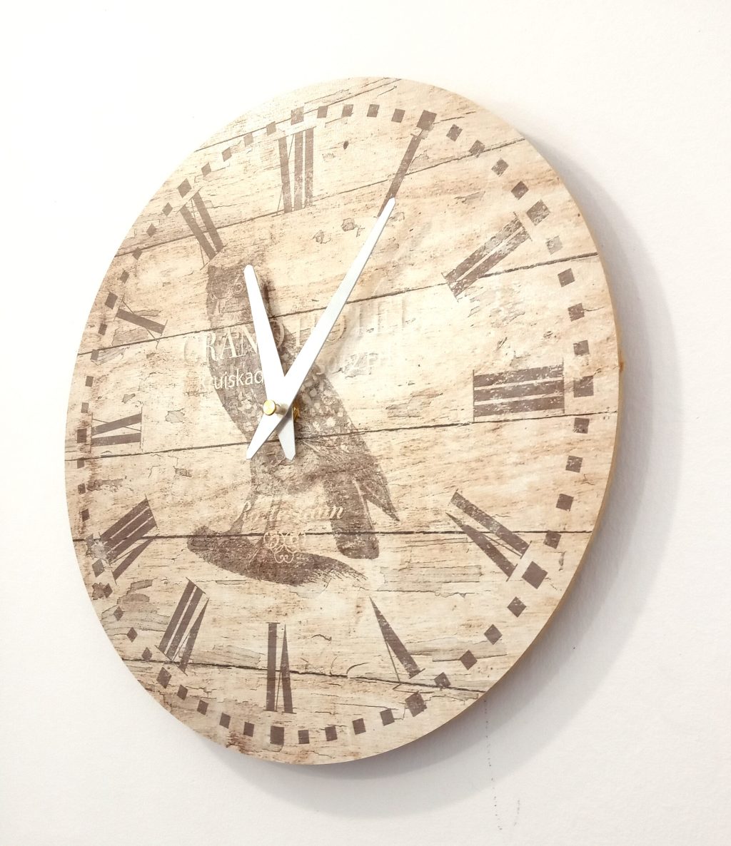 Hanging Clock Owl 30 cm - Image 2