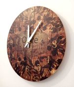 Wall Clock Olive 30 cm - Image 2