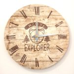 Wall clock Bear 30 cm