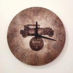 Hanging Clock Retro Cars 30 cm