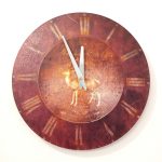 Hanging Clock Deer 30 cm