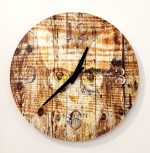 Light Wall Clock Cat 30 cm
