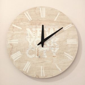 Wall Clock New York 30 cm
