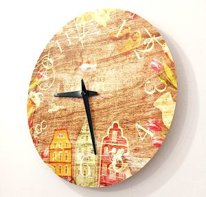 Wall Clock City 30 cm