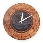 Wall Clock Motorcycle 30 cm