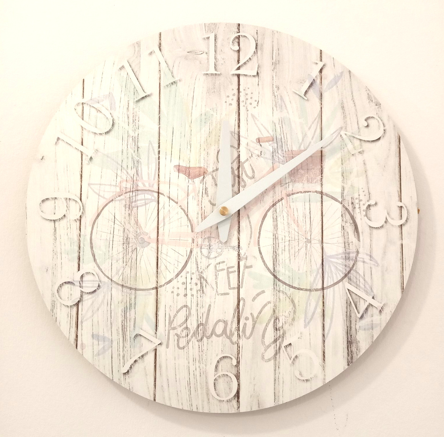 166_1 Wall Clock Bike 30 cm - Image 1