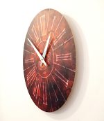 Wall Clock Red 30 cm - Image 2