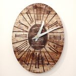 Wall Clock Natural 30 cm