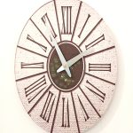 Hanging Clock Art Deco 30 cm