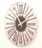Hanging Clock Art Deco 30 cm