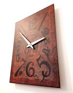 Rectangular Dark Clock Elephant 30 cm - Image 2