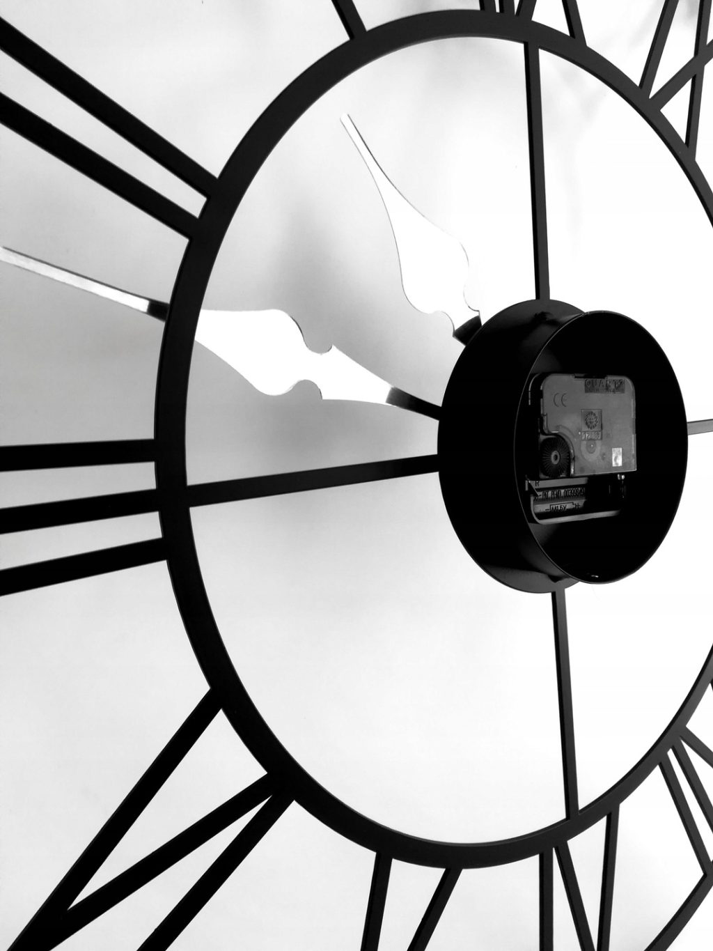 Metal Clock Roma loft 60 cm - Image 2