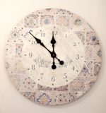 Hanging Clock Mosaic 60 cm