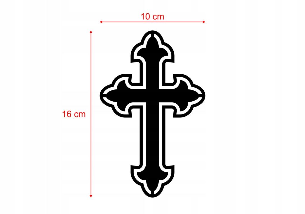 Wall Cross KNS017 15 cm - Image 3