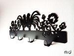 Wall Mounted Coat Rack Cockerel 40 cm - Image 4