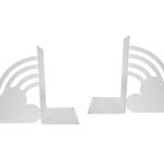 Metal Bookends Clouds P87