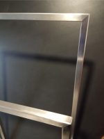 Free Standing Towel Rack Brushed Stainless Steel L - Image 7