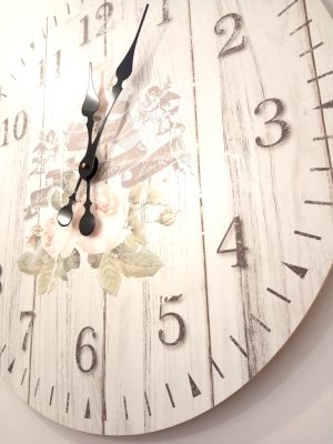 Wall Clock Roses II 60cm