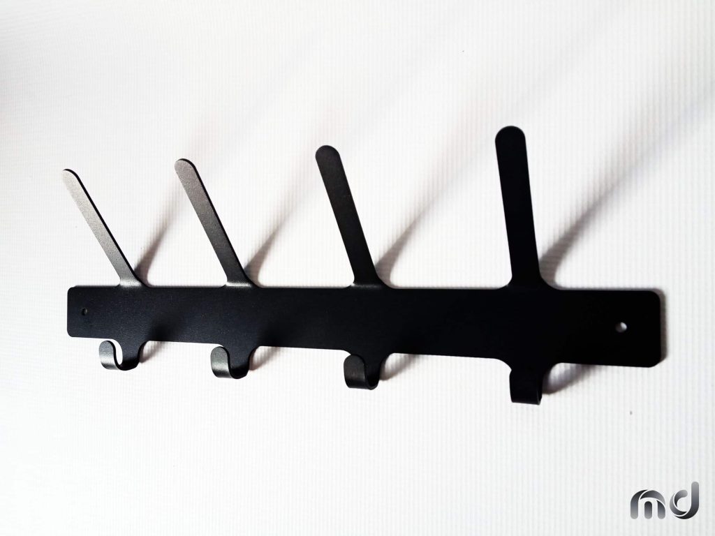 Wall Coat Rack With 8 Hooks 40 cm - Image 3