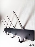 Wall Coat Rack With 8 Hooks 40 cm - Image 2