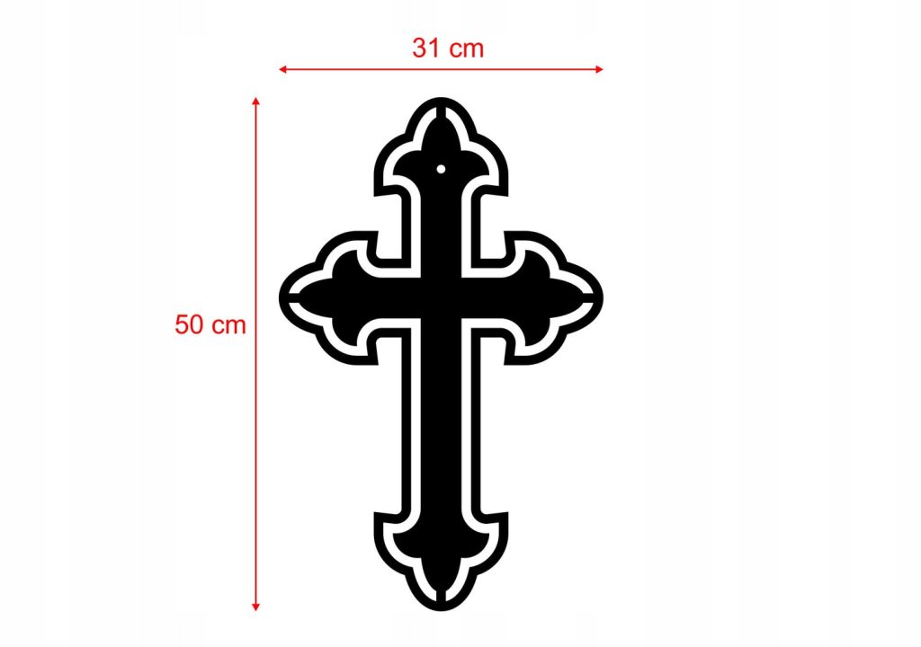 Wall Cross KNS017 50 cm - Image 3