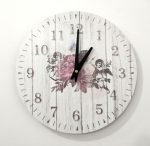 Light Wall Clock Cupid 30 cm