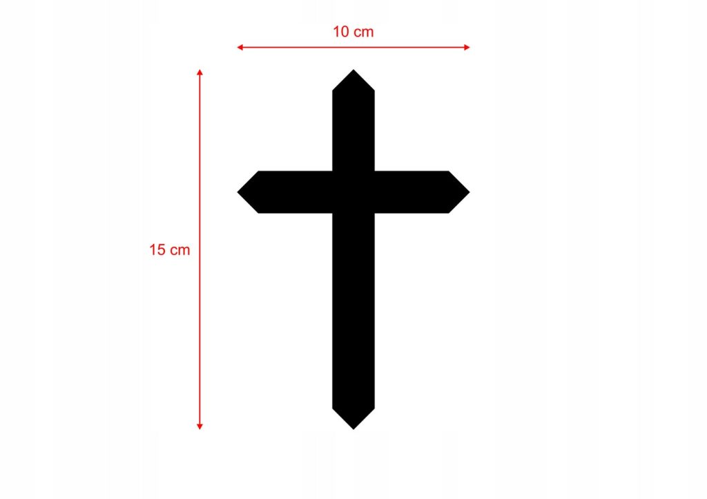 Wall Cross KNS015 15 cm - Image 4