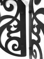 Openwork Metal Corner Shelf 37 cm - Image 6