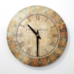 Wall Clock Casino Hotel 30 cm