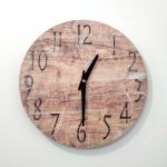 Wood Wall Clock 30 cm