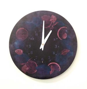 Wall clock Violet 30 cm