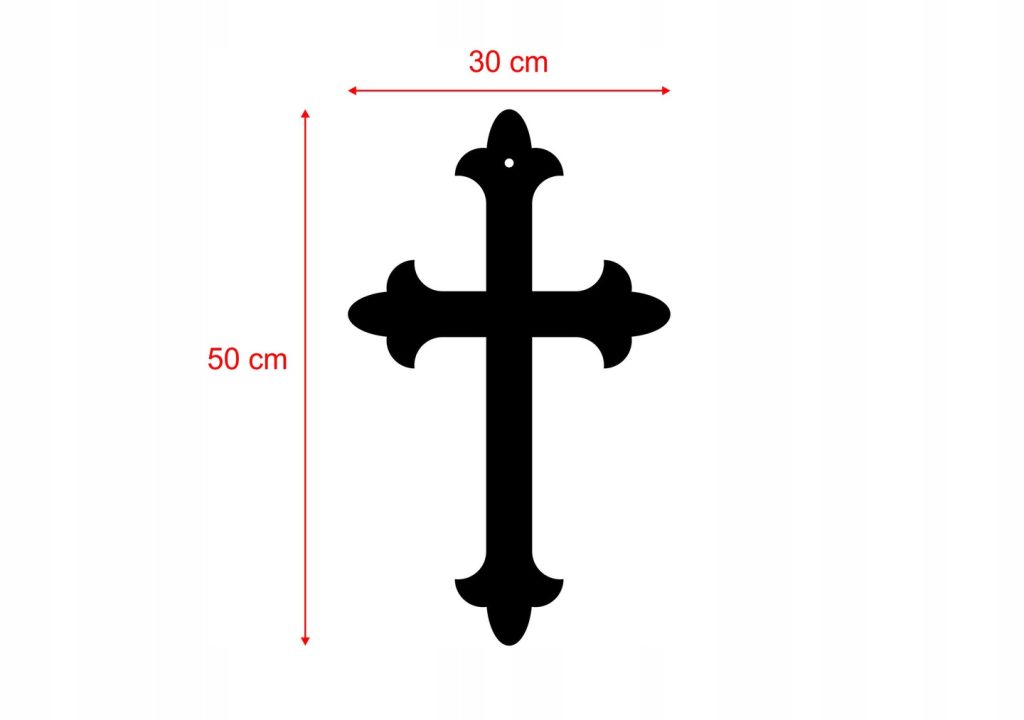 Wall Cross KNS016 50 cm - Image 4