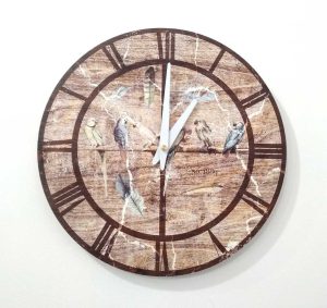 Wall Clock Birds 30 cm