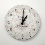 Wall Clock Garland Simple 30 cm
