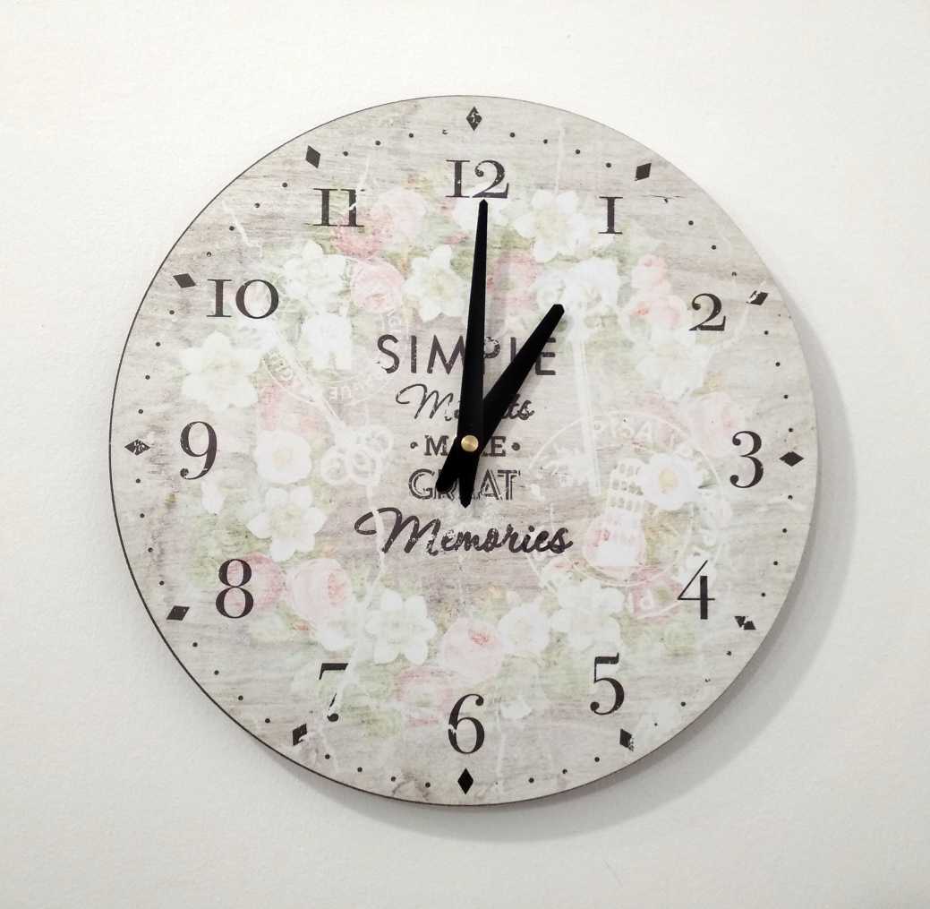 67 Wall Clock Garland Simple 30 cm - Image 1