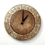 Gold Wall Clock 30 cm