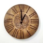 Gold Wall Clock Orient 30 cm