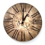 Gold Wall Clock Bee 30 cm