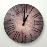 Wall Clock Stone 30 cm